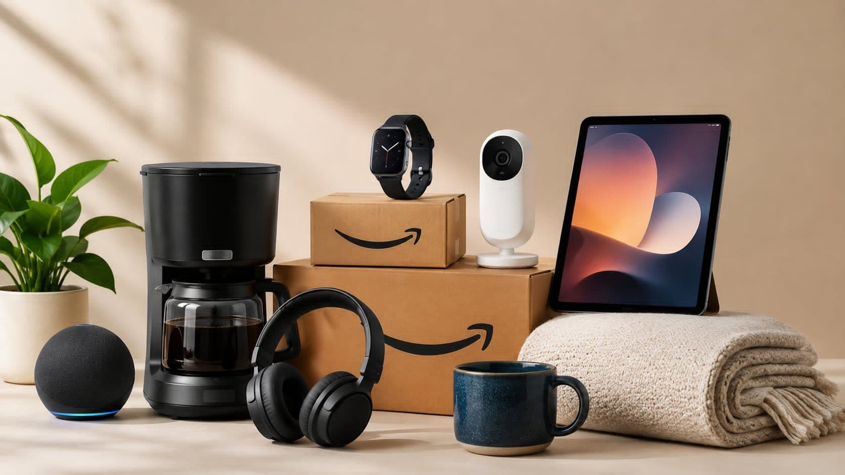 Amazon Today's Deals with Early Prime Day 2026 savings across top product categories.
